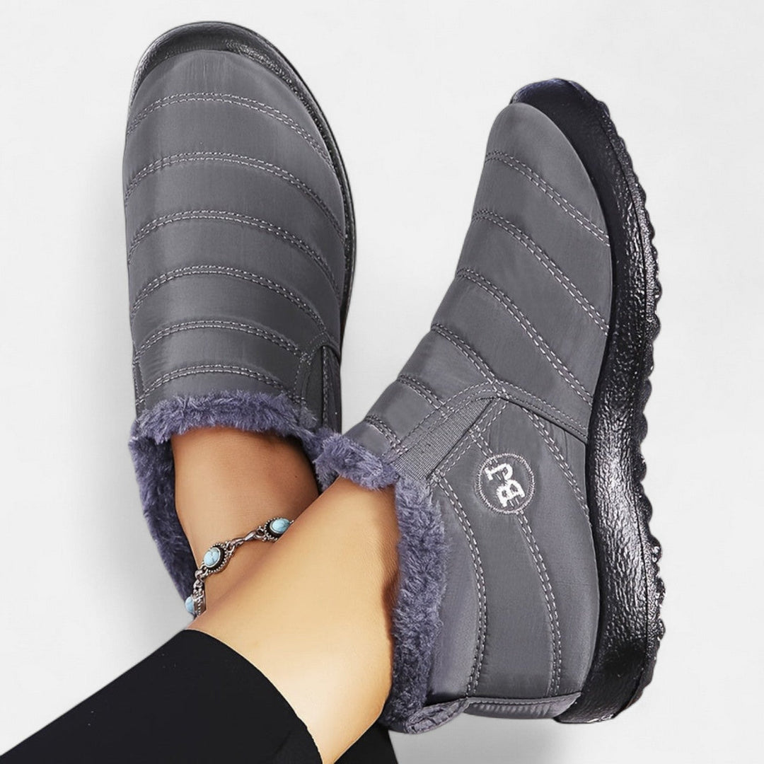 Winter Slip-On Boots for Women | Warm Comfortable Snow Boots