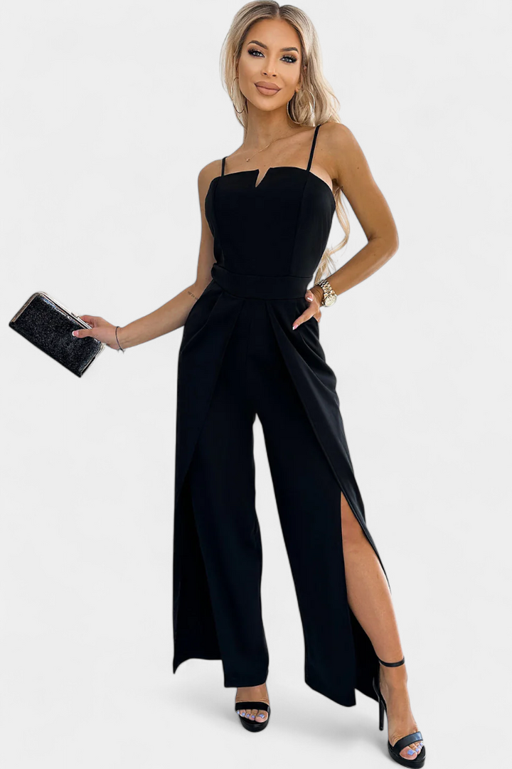 Elegant Strap Jumpsuit with Side Cutouts for Women