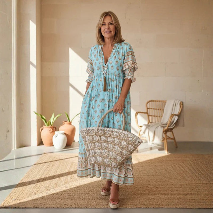 Bohemian Dress for Women - Timeless Casual Maxi Dress