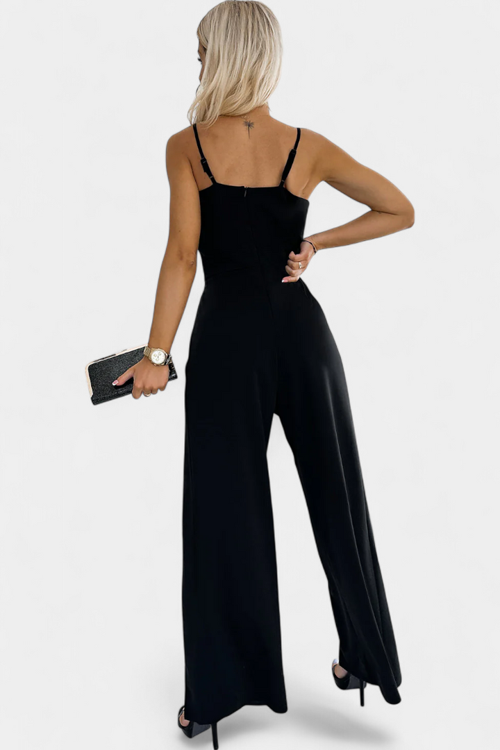 Elegant Strap Jumpsuit with Side Cutouts for Women