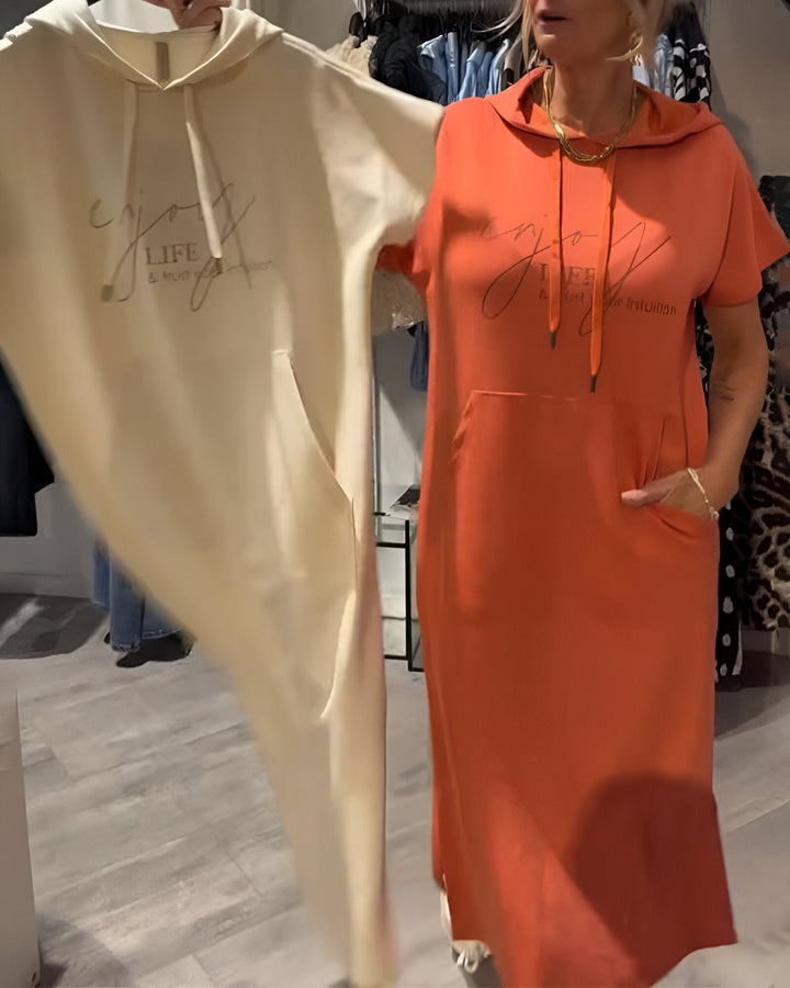 Casual Hoodie Dress for Women | Comfortable Relaxed Fit