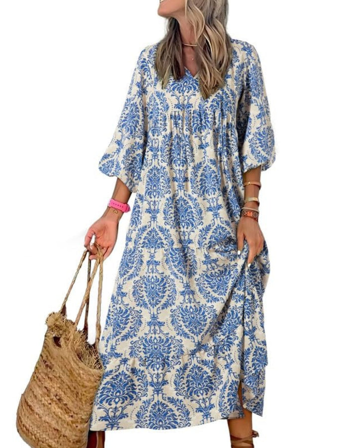 Floral Maxi Dress for Women | Boho Style Long Dress