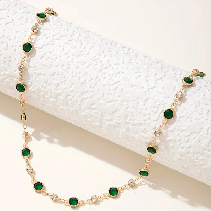 Gold Layered Necklace - Elira Vescari Statement Jewelry