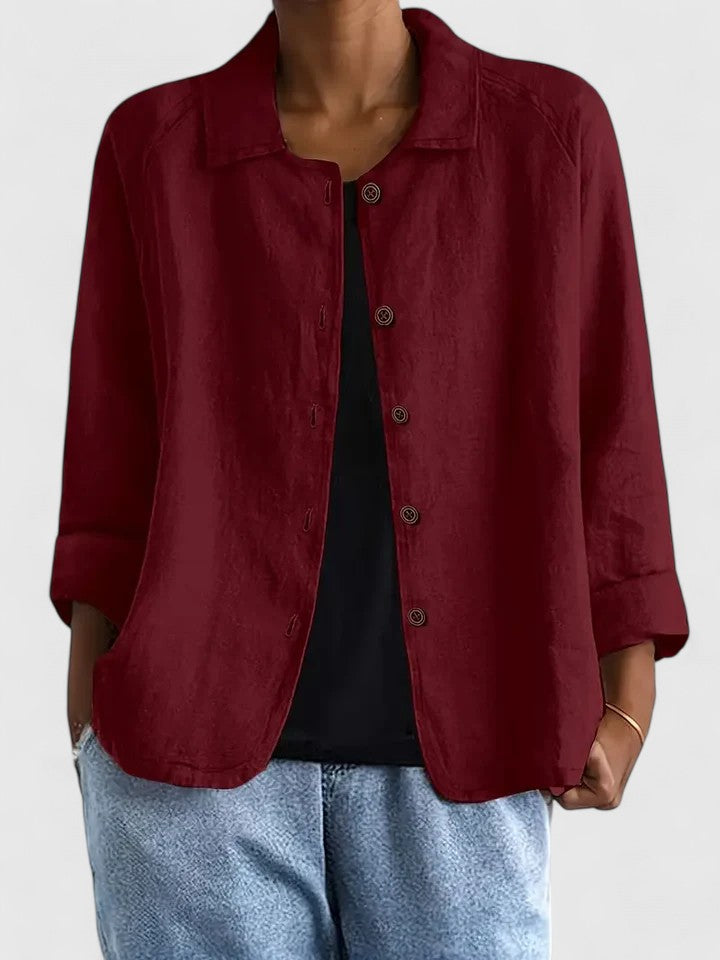 Classic Cotton Lightweight Top for Women - Layering Essential