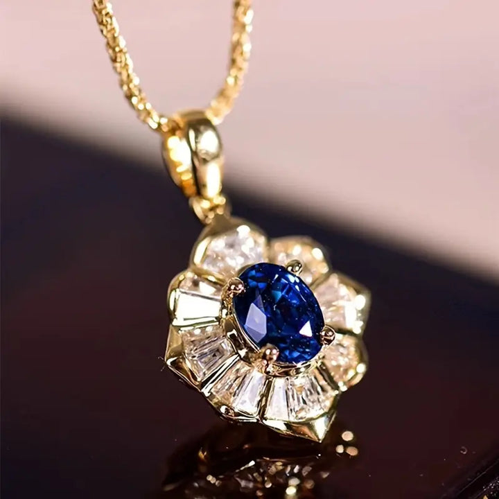Gold Statement Necklace | Kavella Noctazure Design