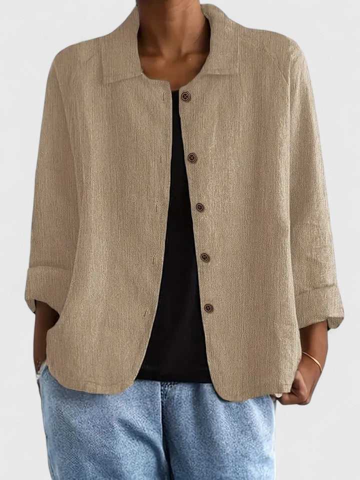 Classic Cotton Lightweight Top for Women - Layering Essential