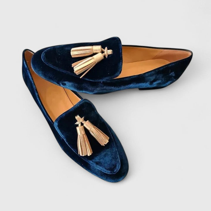 Women's Leather Loafers - Comfortable Classic Flats