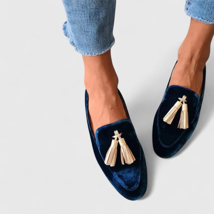 Women's Leather Loafers - Comfortable Classic Flats