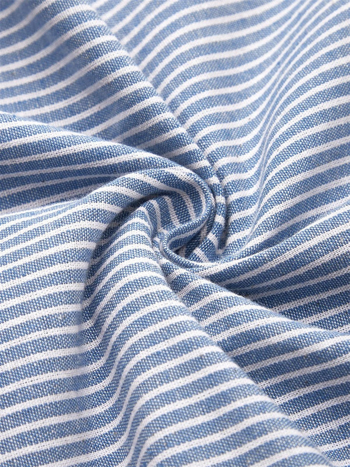 Striped Summer Dress for Women - Flattering Midi Length