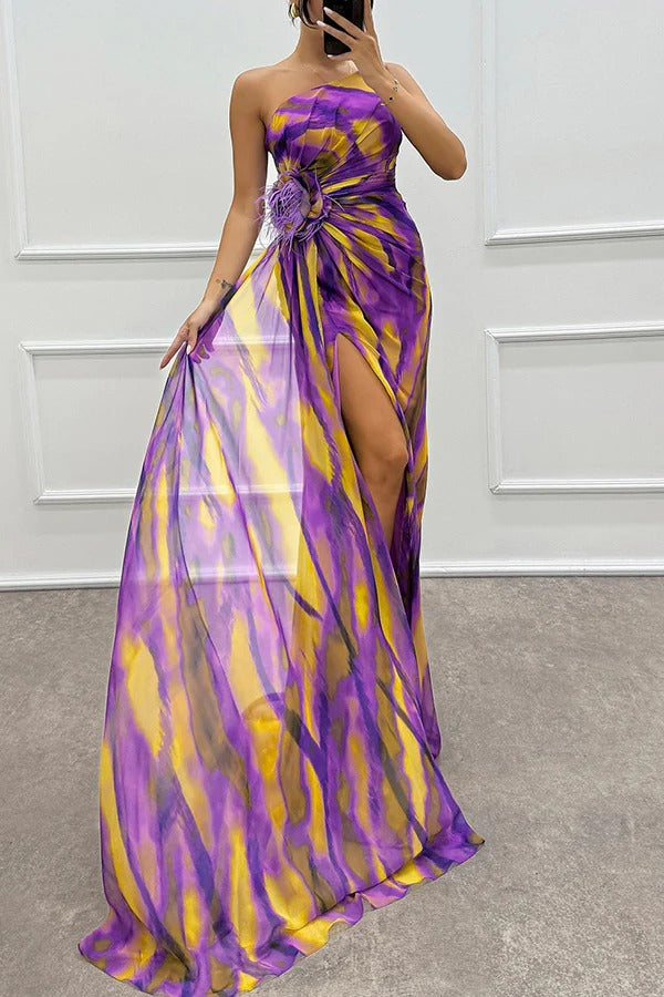 Draped Dress for Women - Vibrant Elegant Everyday Style
