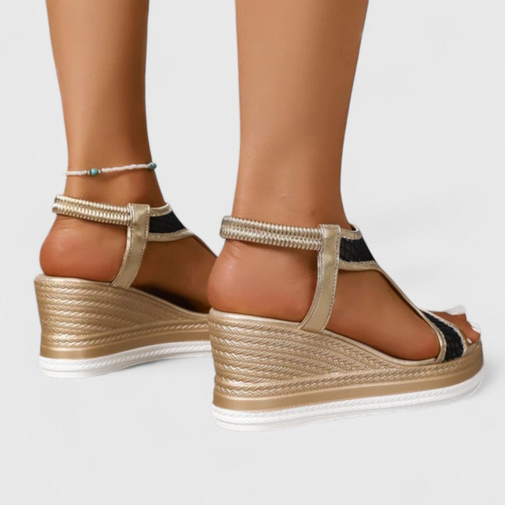 Orthopedic Wedge Sandals for Women - Arch Support Comfort Sandals