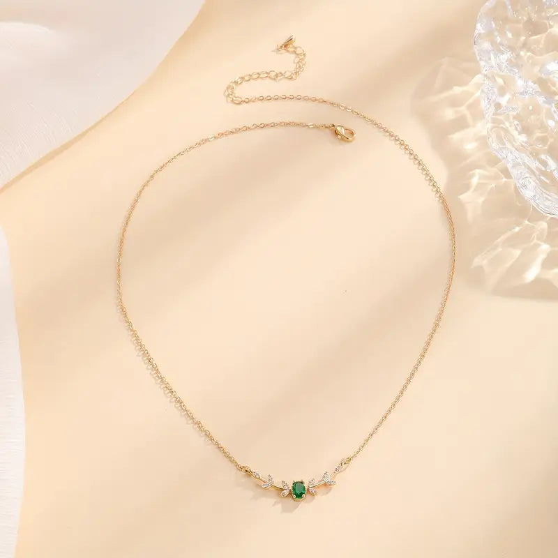 Gold Statement Necklace | Elegant Layered Chain Jewelry