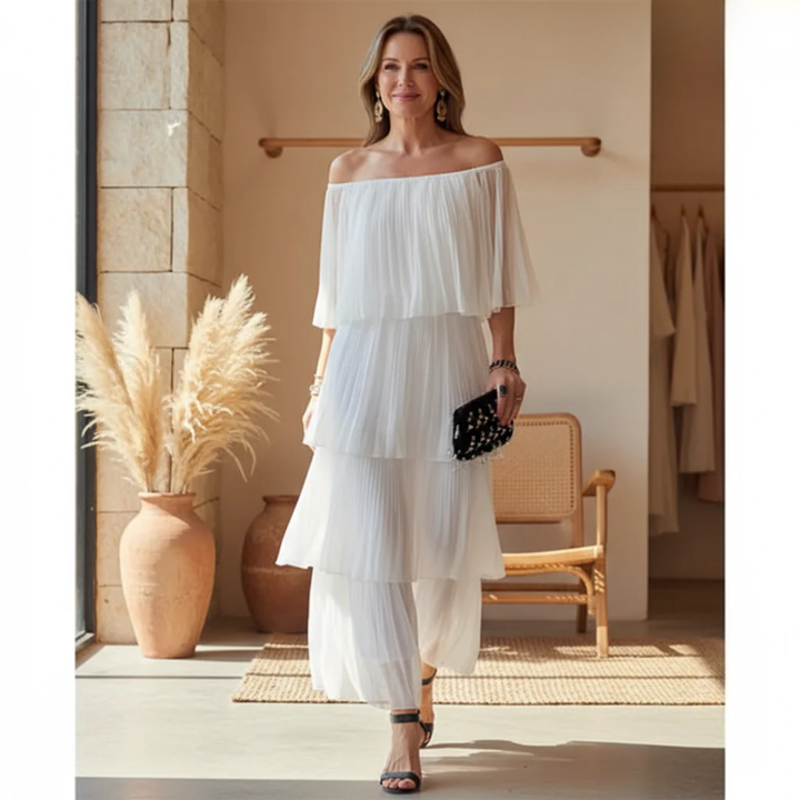 Layered Breeze Dress - Effortless Summer Style for Women