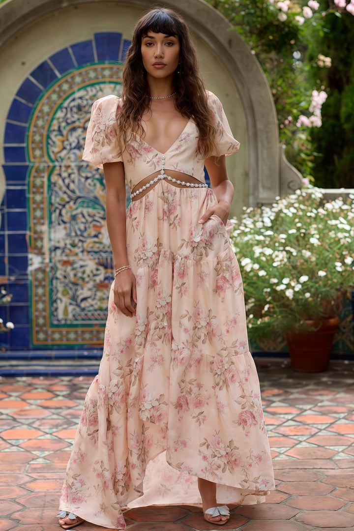 Flowing Maxi Dress for Women - Elegant Long Dress