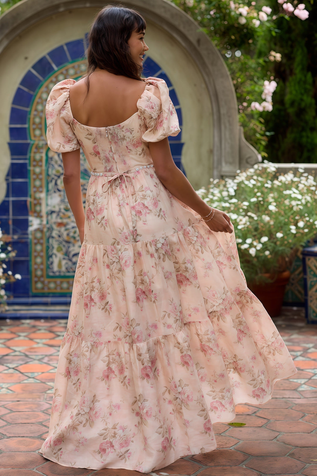 Flowing Maxi Dress for Women - Elegant Long Dress