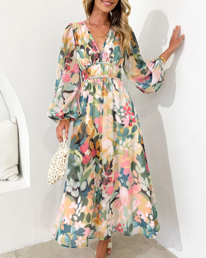 Floral Maxi Dress for Women | Flowing Feminine Style