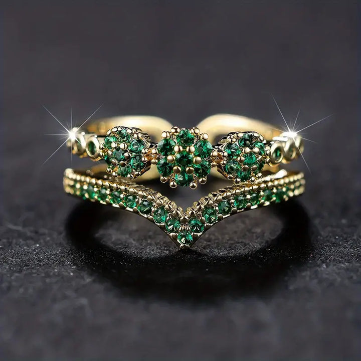 Gold Statement Ring | Modern Sculptural Jewelry for Women