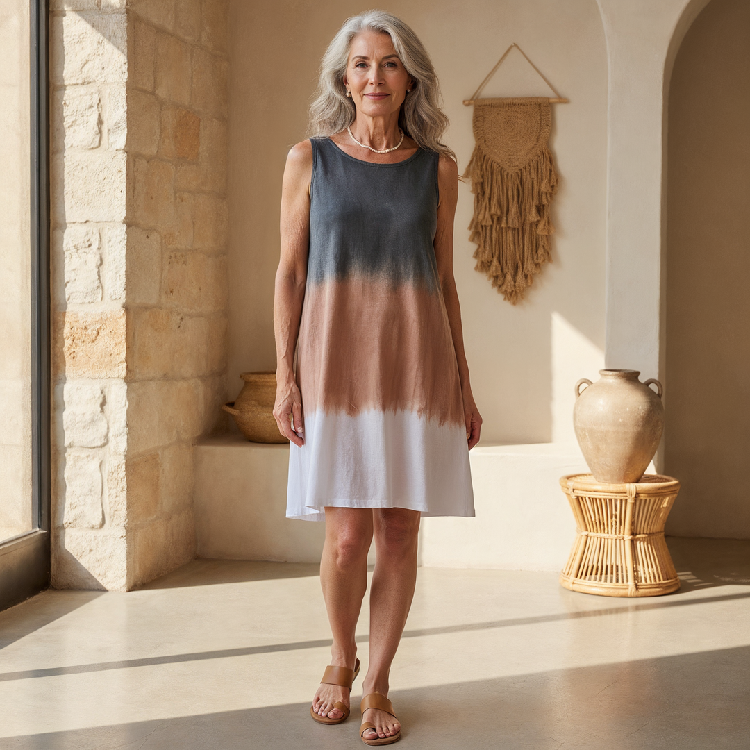 Casual Gradient Dress for Women - Effortless Everyday Style