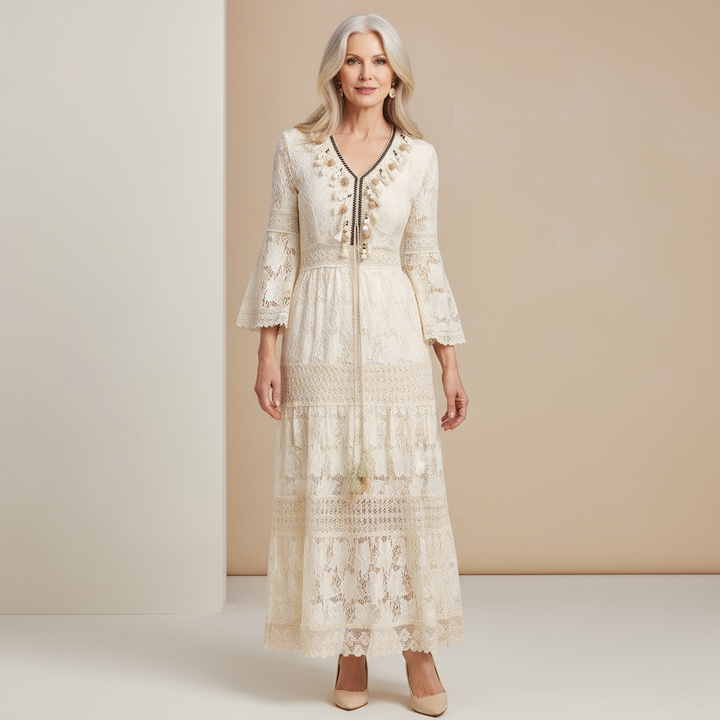 Boho Lace Dress for Women - Timeless Elegant Style