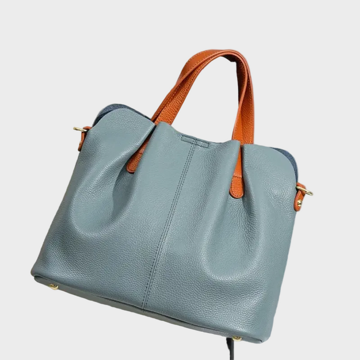 Genuine Leather Handbag for Women - Soft Cowhide Shoulder Bag