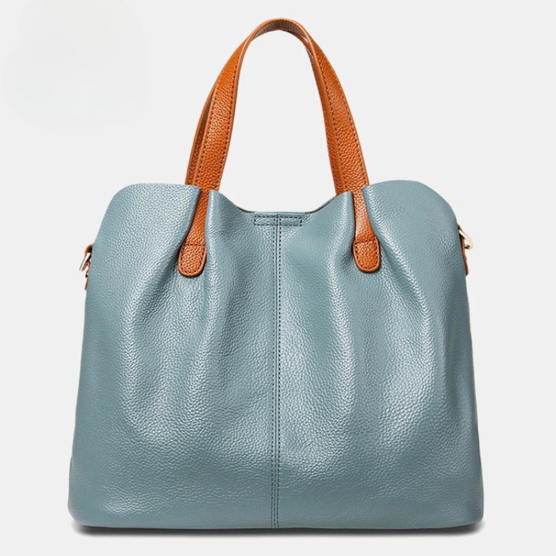 Genuine Leather Handbag for Women - Soft Cowhide Shoulder Bag
