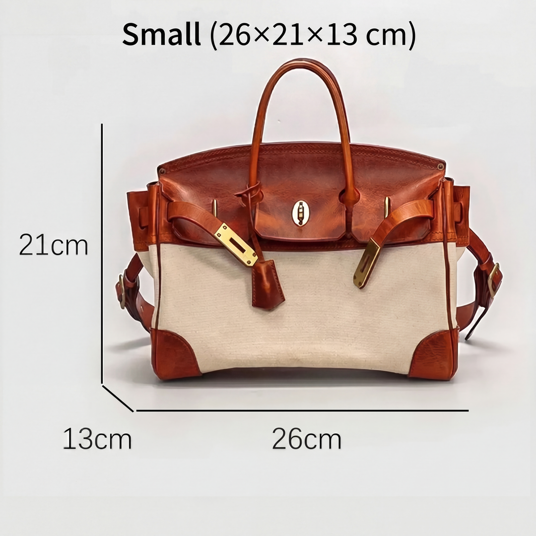 Leather Weekend Bag - Top Grain Leather Travel Duffel