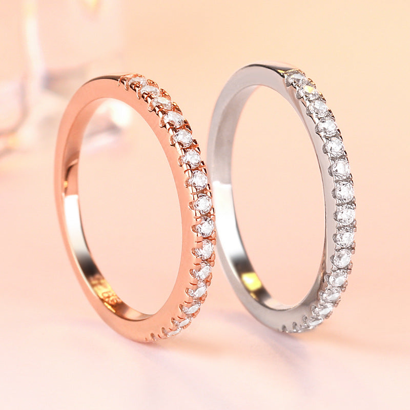 Rose Gold Statement Ring - Lunetta Cavarossi Elegant Design