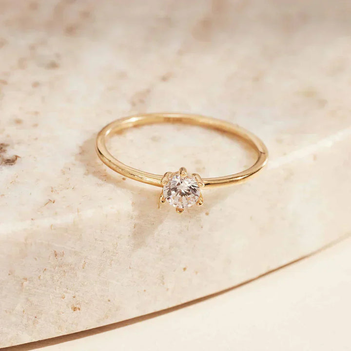 Gold Statement Ring | Elegant Cocktail Ring for Women
