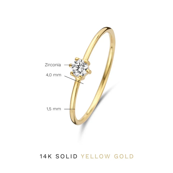 Gold Statement Ring | Elegant Cocktail Ring for Women