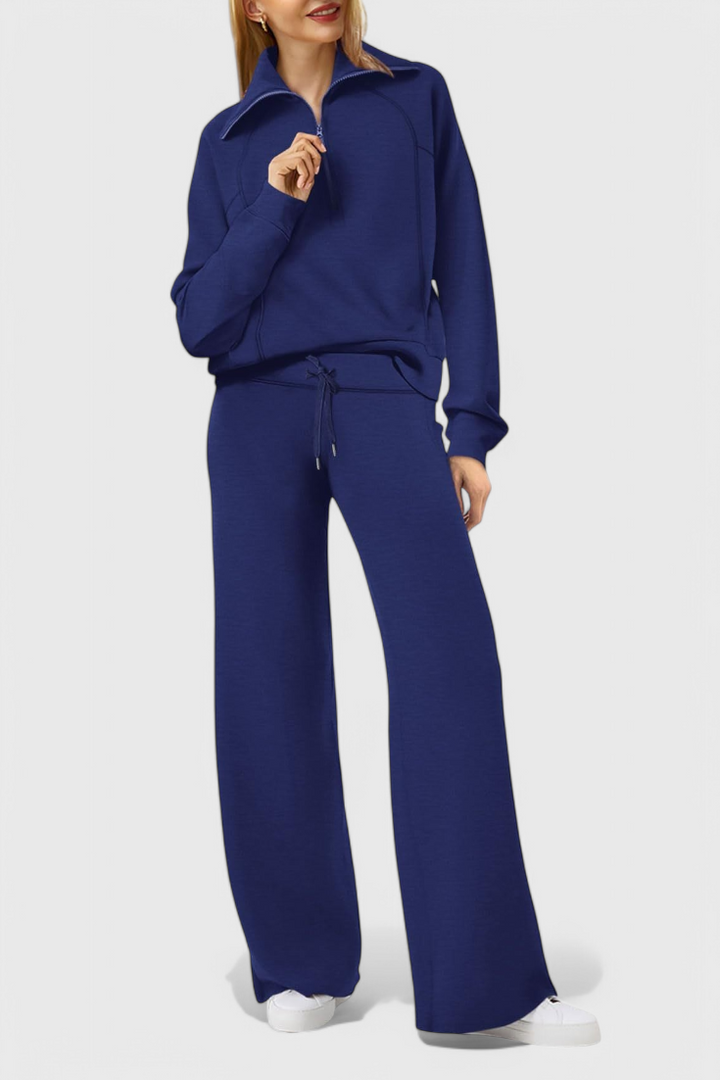 Two Piece Outfit Set Lightweight Casual Lounge Wear for Women