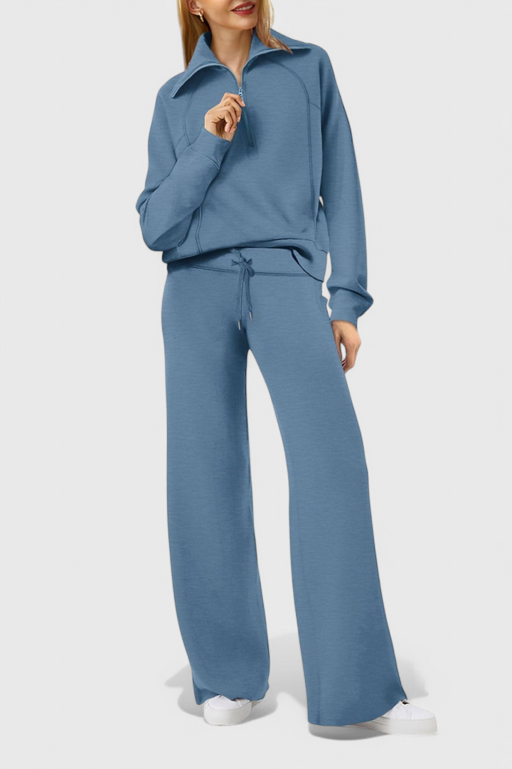 Two Piece Outfit Set Lightweight Casual Lounge Wear for Women