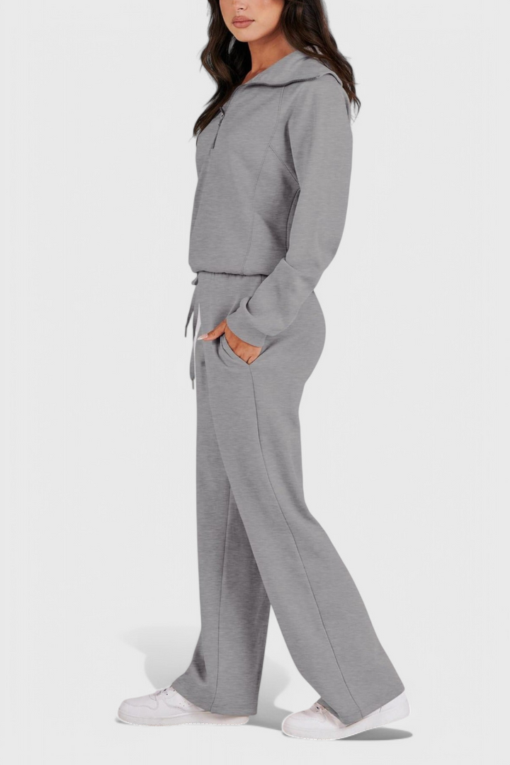 Two Piece Outfit Set Lightweight Casual Lounge Wear for Women