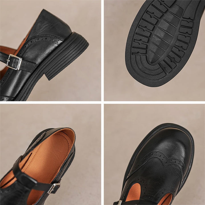 Mary Jane Flats for Women - Classic Strap Shoes