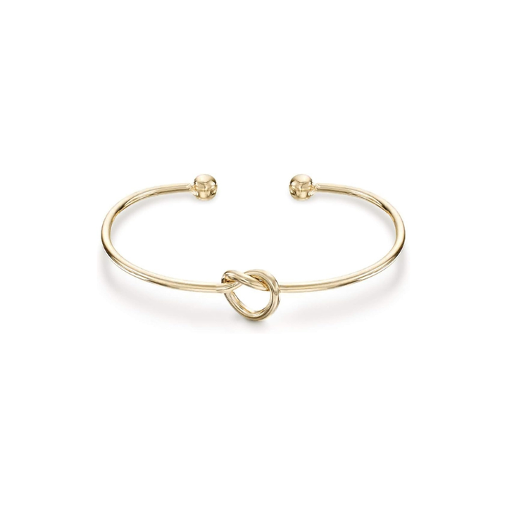 Gold Love Knot Infinity Bracelet for Women - Timeless Elegant Jewelry