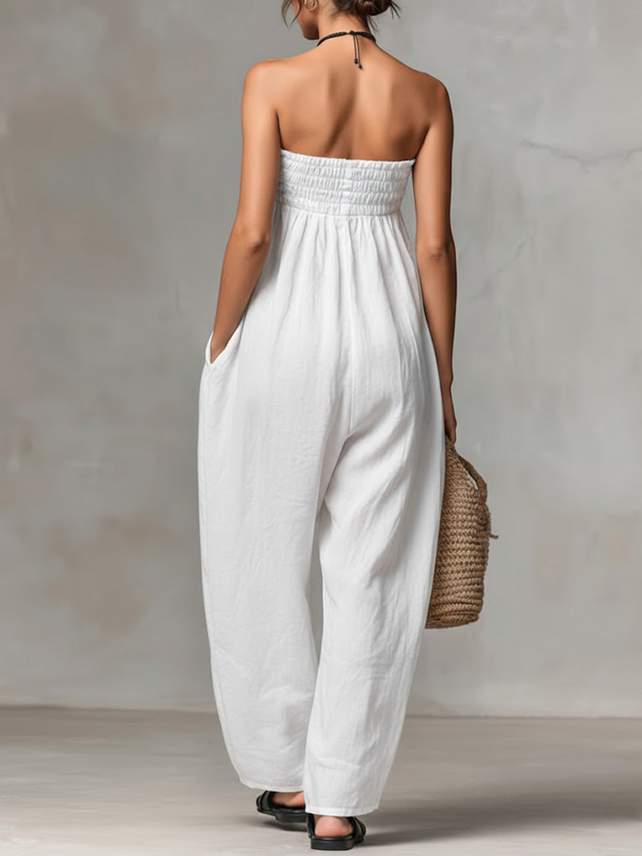 Strapless Maxi Dress | Flowing Elegant Summer Dress