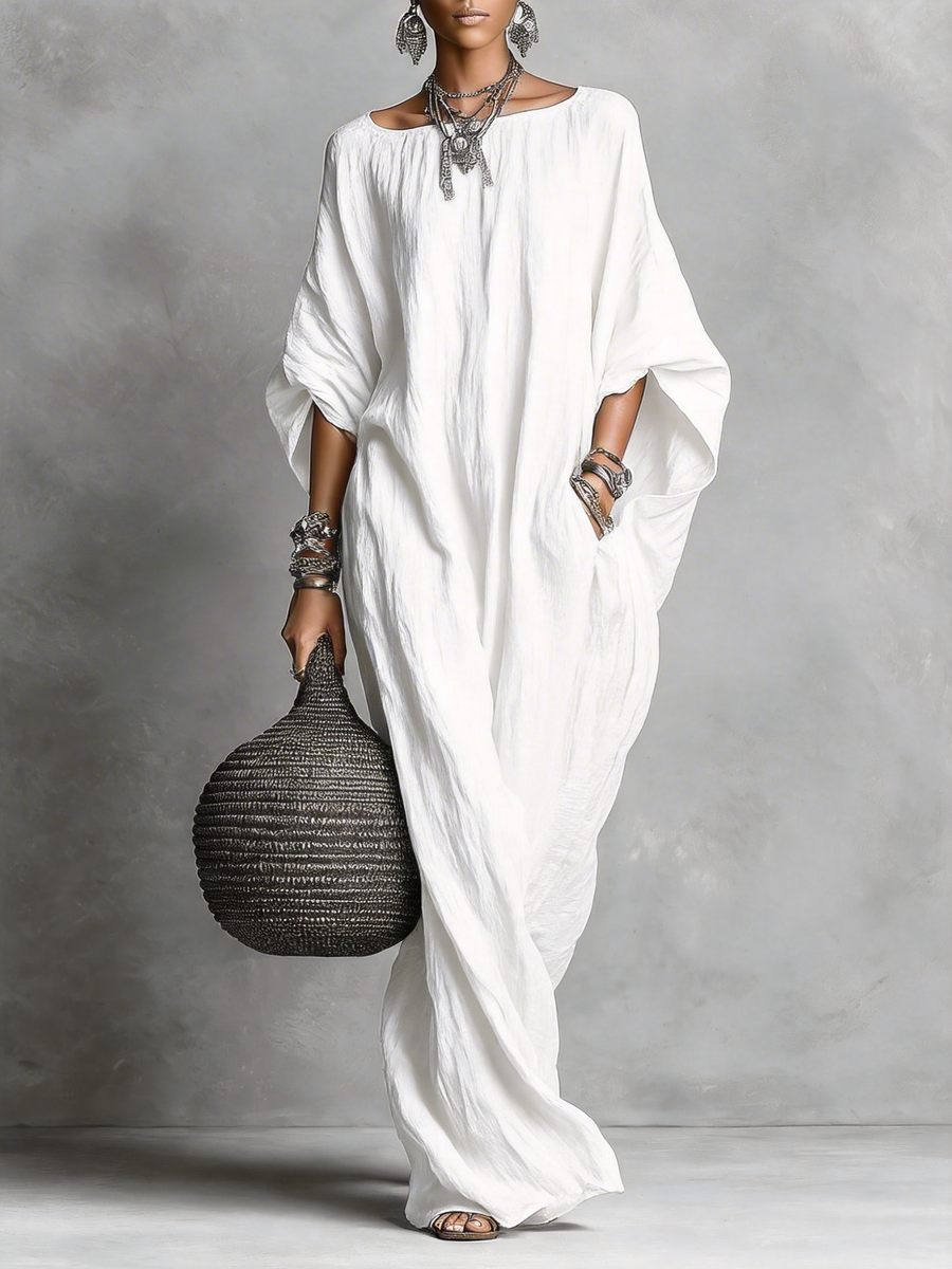 Oversized Maxi Dress for Women - Flowy Elegant Serena Style