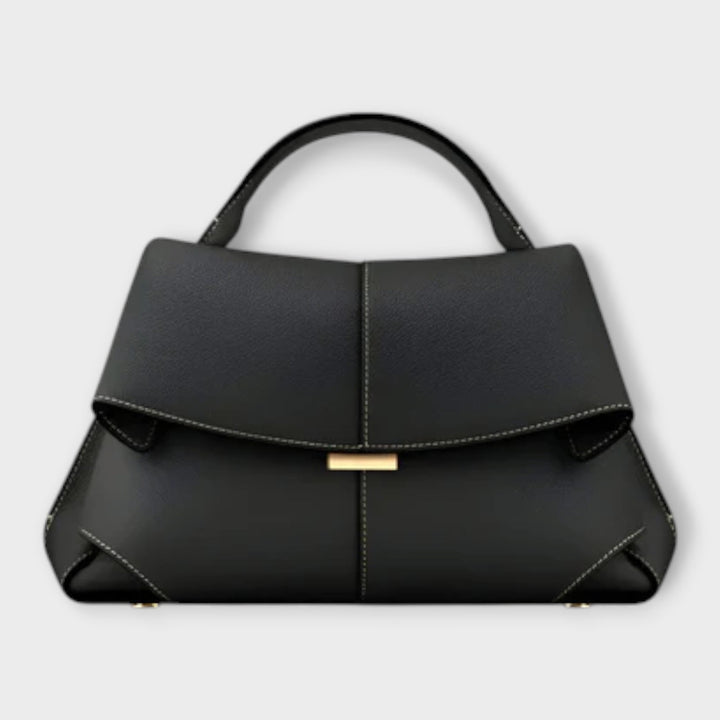Leather Handbag for Women - French Inspired Calf Leather Tote