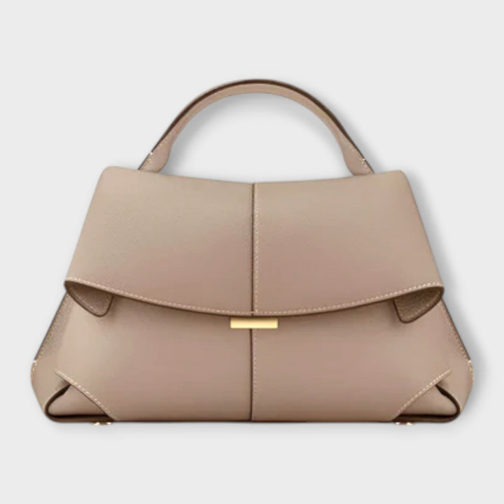 Leather Handbag for Women - French Inspired Calf Leather Tote