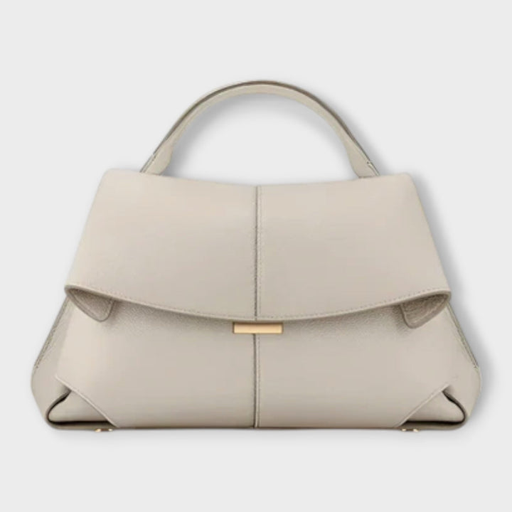 Leather Handbag for Women - French Inspired Calf Leather Tote