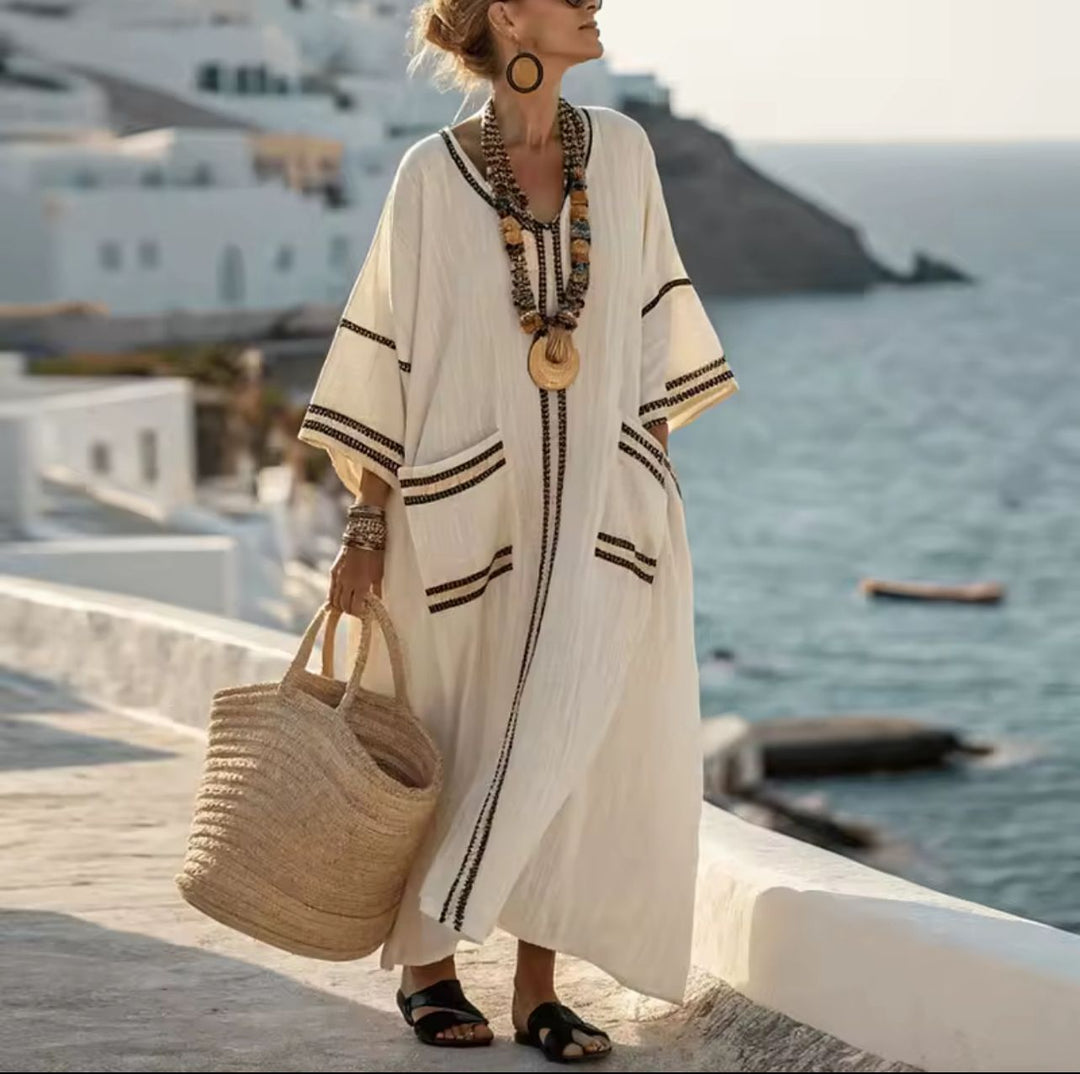 Maxi Dress for Women - Lightweight Summer Dress with Pockets