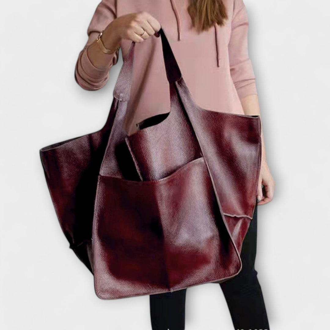 Oversized Shoulder Bag for Women - Elegant Weekend Travel Tote
