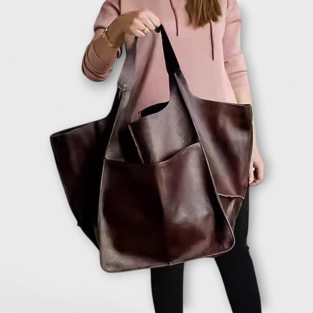 Oversized Shoulder Bag for Women - Elegant Weekend Travel Tote