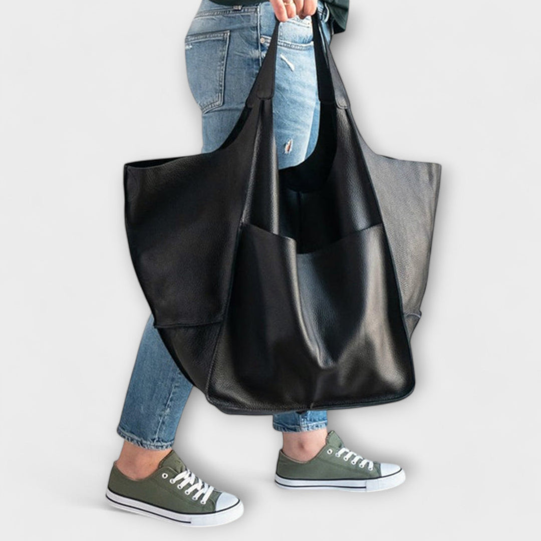 Oversized Shoulder Bag for Women - Elegant Weekend Travel Tote