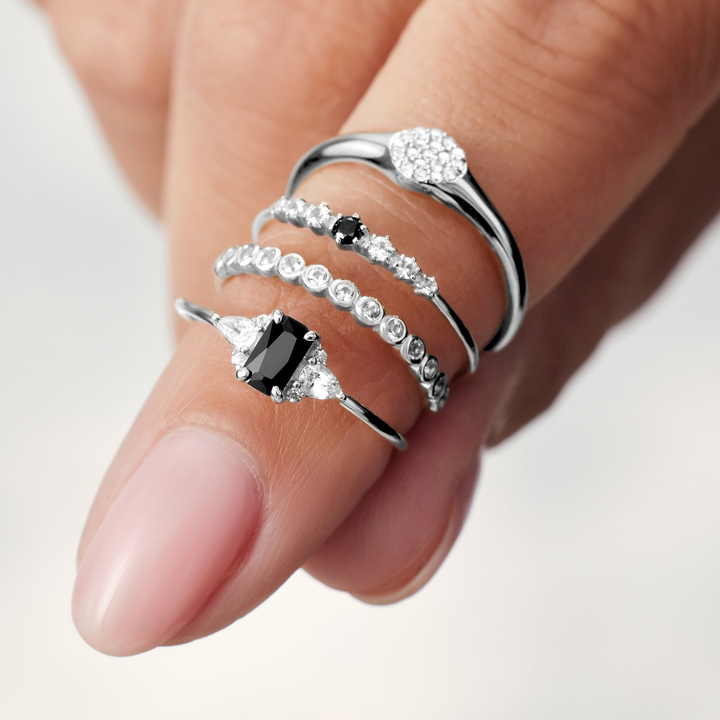 Gold Bubble Ring - Textured Statement Ring for Women